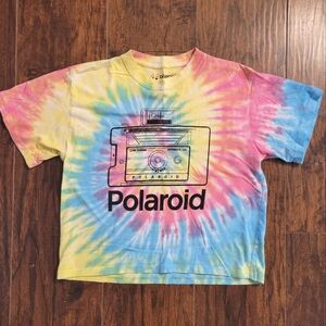 Polaroid crop top